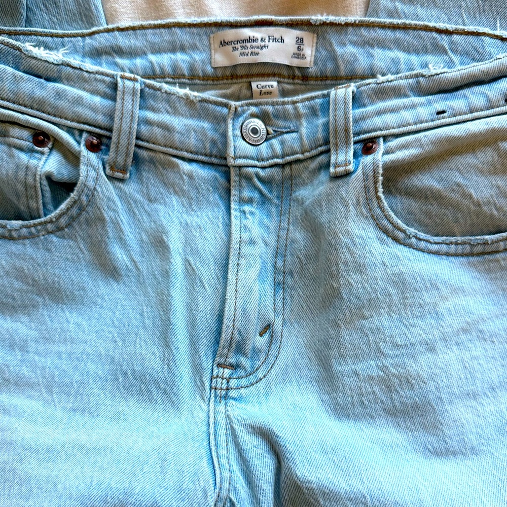 Abercrombie & Fitch Sky Blue Denim Jeans